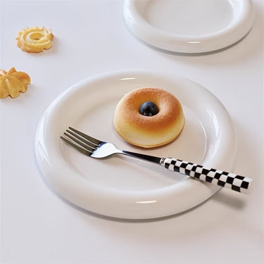 Durable Elegant Porcelain Dessert Plate
